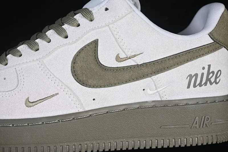 All Categories Nk Air Force 1 Air Force Series Nk Air Force 1 Low Air Force Low Nike Air Force 1'07 Low Olive Green Beige Air Force One Low Casual Shoes DF0188-122